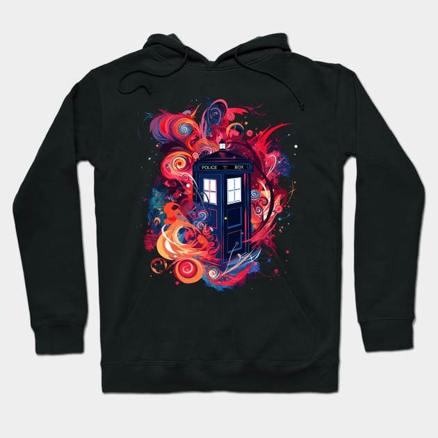 dr who Hoodie by a cat cooking